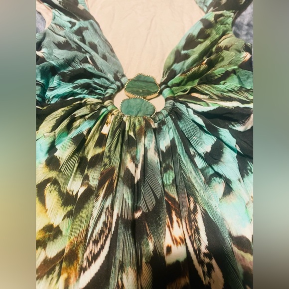 Sky printed Maxi Dress Size XS - Picture 5 of 5